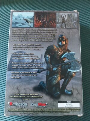 Elder Scrolls III: Morrowind, Bloodmoon Expansion Small Box Games - Afbeelding 3