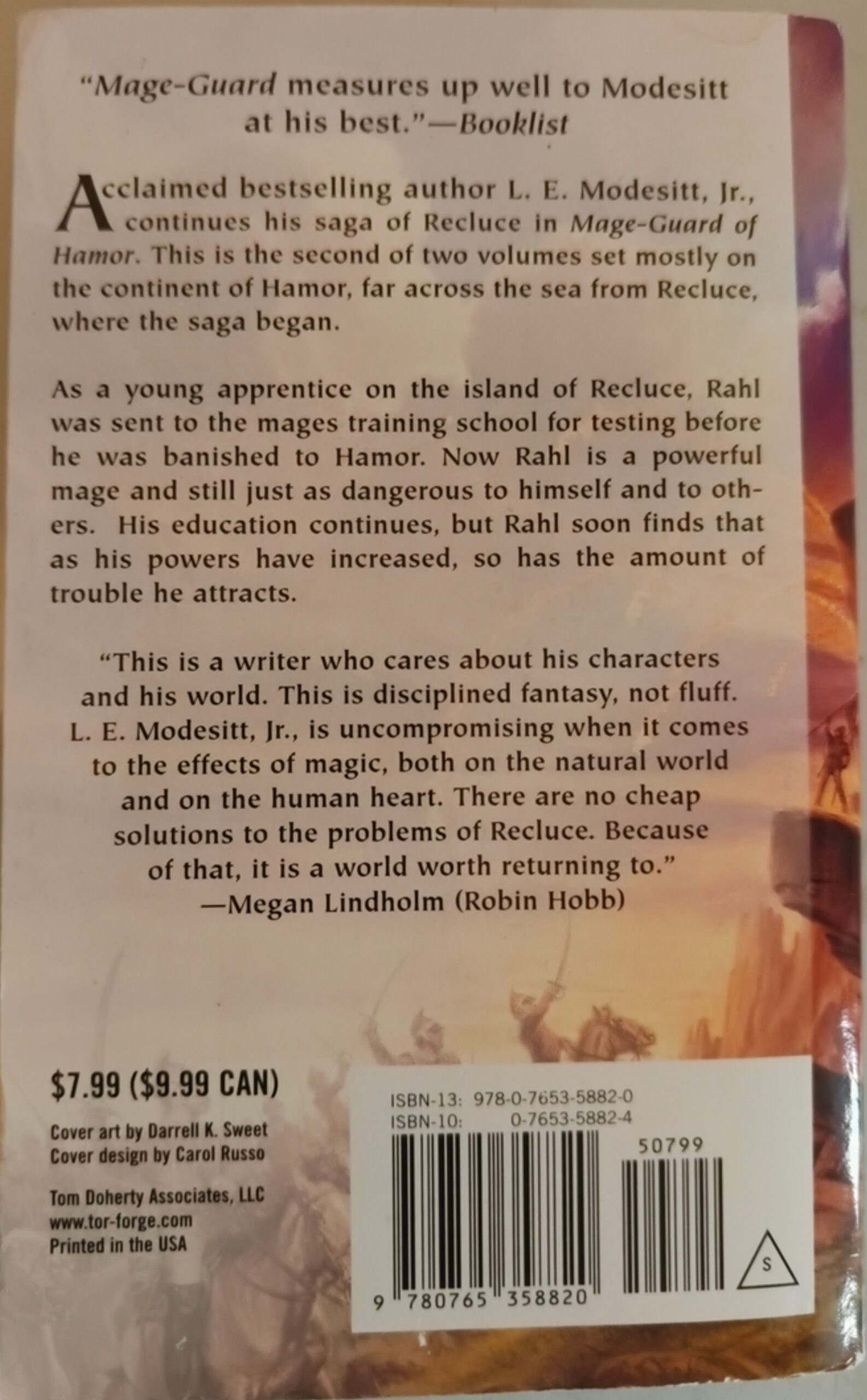 Mage-Guard of Hamor L.E. Modesitt Jr. Engelstalige Fantasy