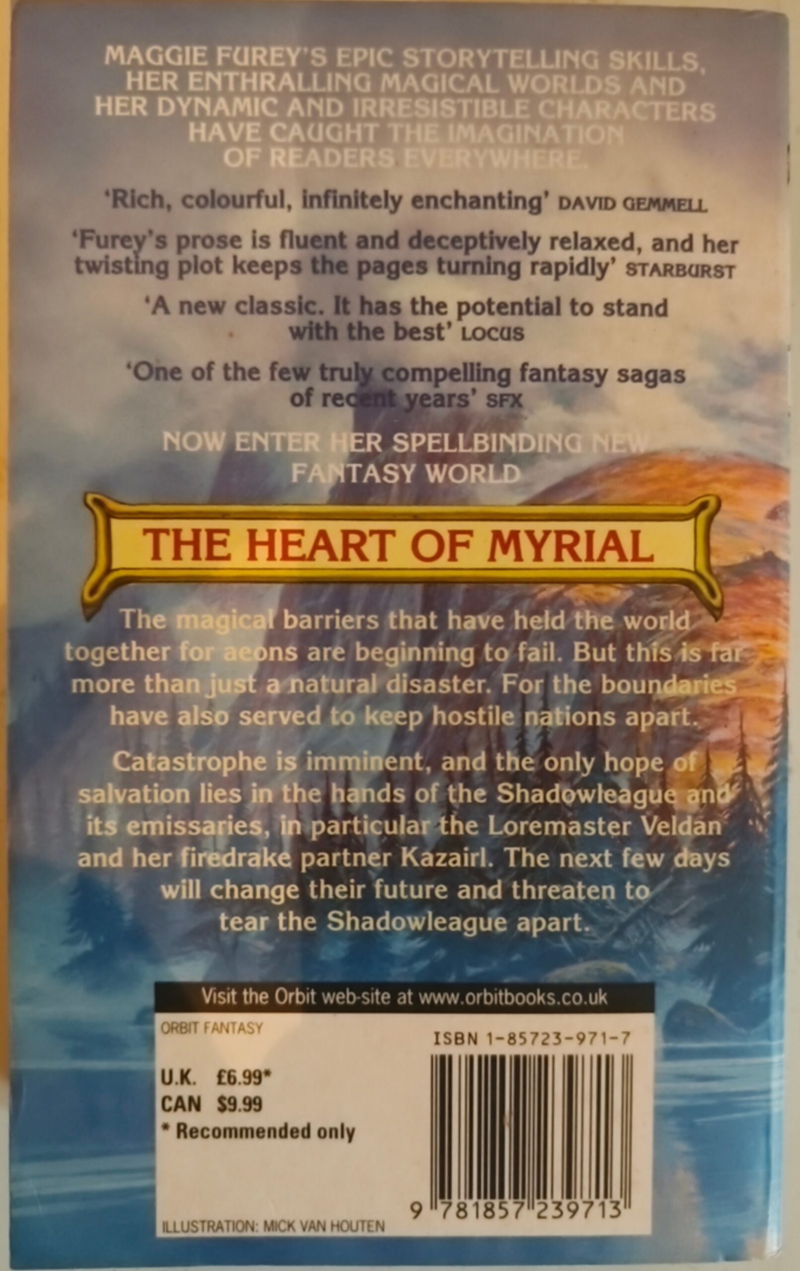 The Heart of Myrial - Maggie Furey Engelstalige Fantasy