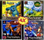 Disney ps1 games bundel (4x)